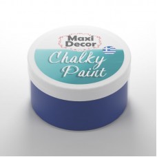 Χρώμα Κιμωλίας 100ml Maxi Decor Chalky 604 Μπλε Παγωνιού_CH604100